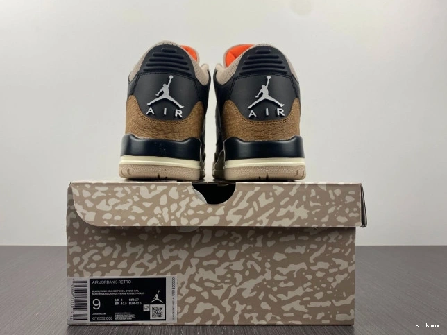 Rep MAX 3 Desert Jordan CT8532-008 Elephant Air 0821